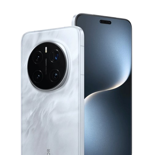 Honor smartphone showcasing premium design and features